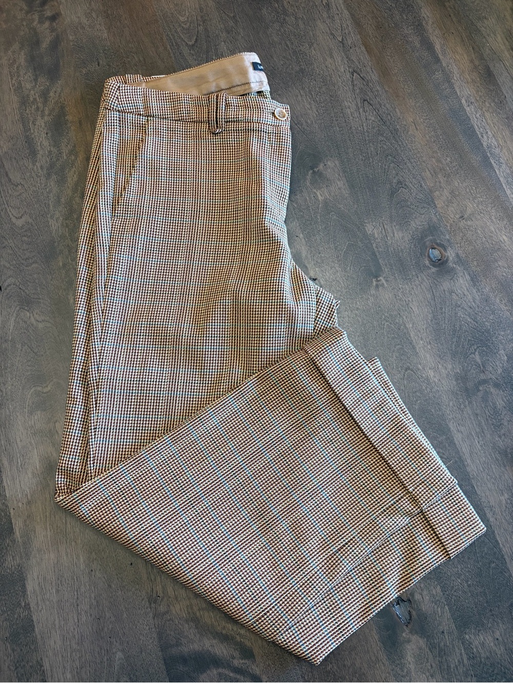 Luisa Cerano Tweed Houndstooth Pant - Picture 3 of 9